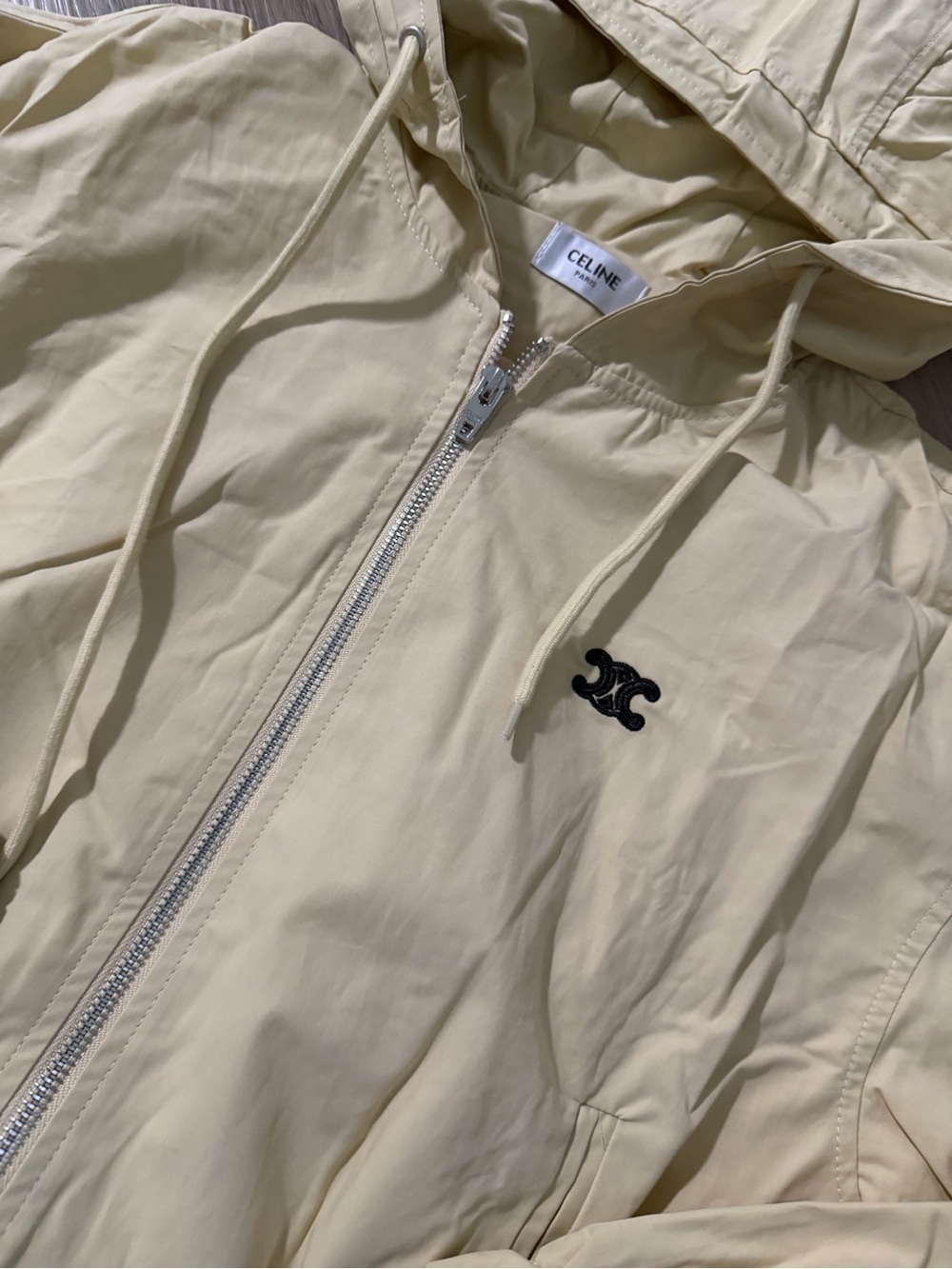 Celine Light Yellow 
WINDBREAKER  Jacket - Picture 9 of 9